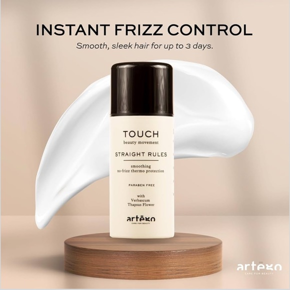 NEW🆕Artègo TOUCH Straight Rules Anti-Frizz Cream🤎3.4 oz. Leave-In Styling Cream - Picture 7 of 12
